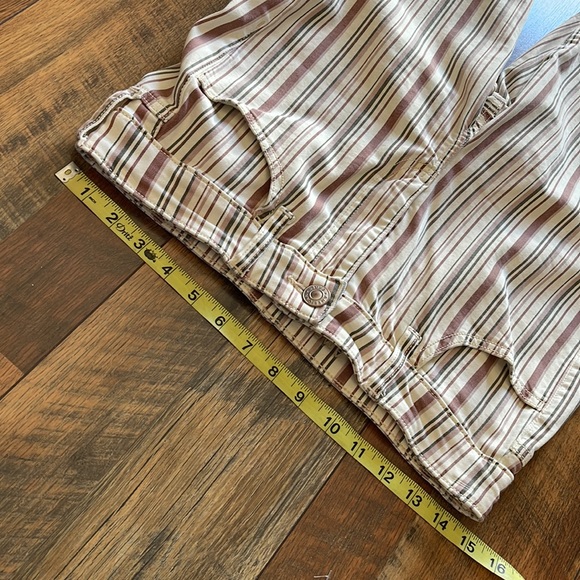 American Eagle Hi Rise Jegging Striped Skinny Next Level Stretch  Sz 10 - Picture 9 of 10